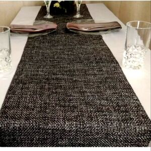 Burlap Fabric Table Runner